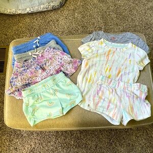 Girls shorts and shirts pack by Cat & Jack size 7/8